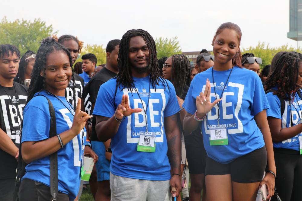 Black Excellence Orientation peer mentors 13